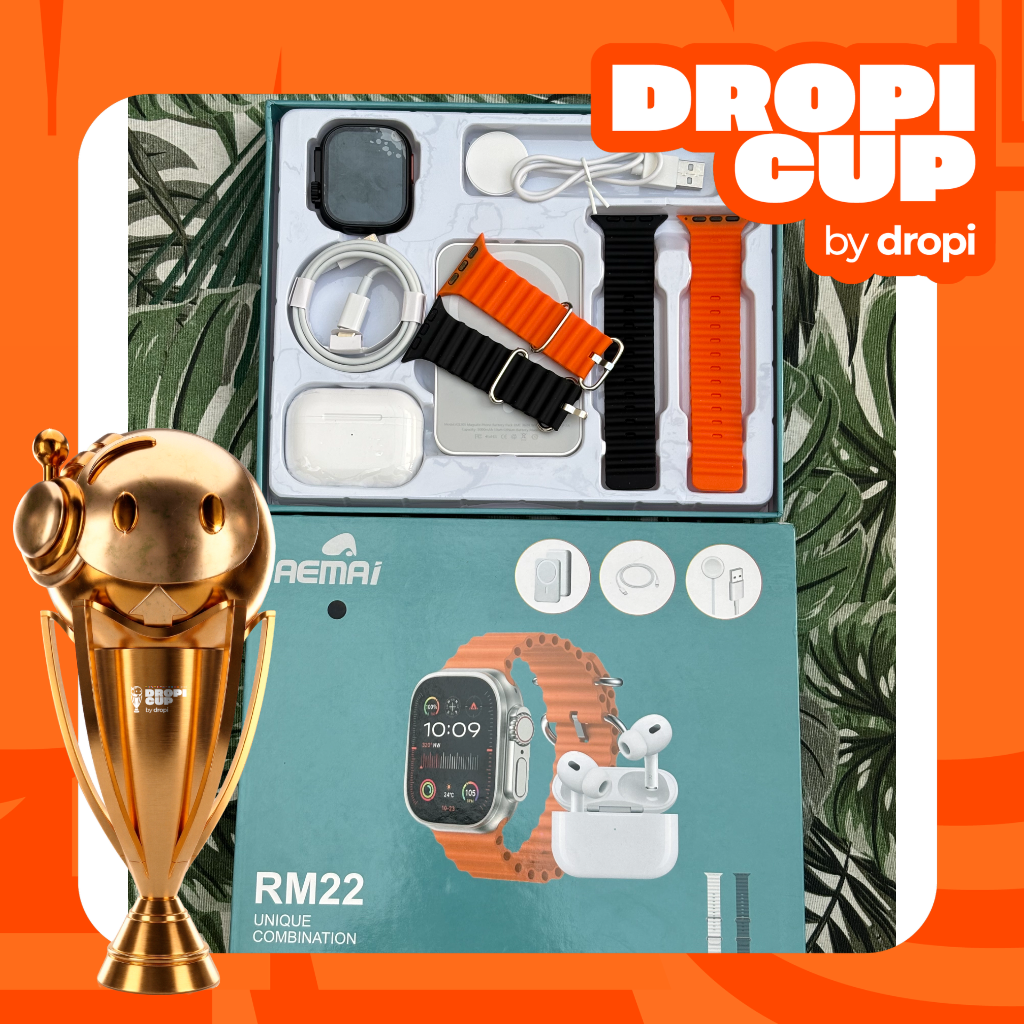 DROPI CUP-SET RELOJ DIGITAL CON AURICULA